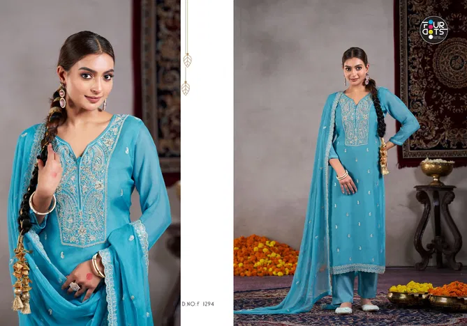 Roop By Four Dots Viscos Designer Salwar Kameez Suppliers In India